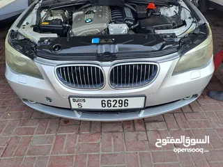  1 BMW523i Model 2006 خليجي   بصمة - بحالة جيدة جدا - البيع بداعي السفر والسيارة لم تستعمل لمدة سنتين