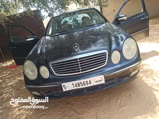  1 مرسيدس بنز W211 E320 محرك 32 العقرب السيارة ما شاء الله عيبها مكيف بالشغل