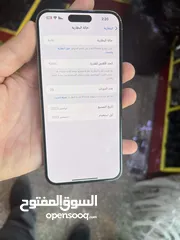  2 آيفون 15برو ماكس 256 جهاز وكاله بطاريه 100بصلاة علا نبي