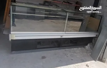  11 ثلاجات دلي عابدين زجاج مستقيم  وزجاج محني +ثلاجات عرض مفتوح ومغلق