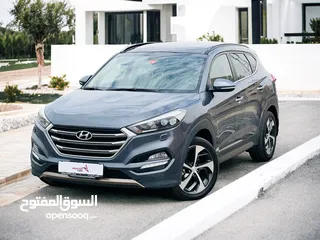  1 AED1,070 PM  HYUNDAI TUCSON 2016 2.4L GDi 4WD  FSH  GCC  WELL MAINTAINED