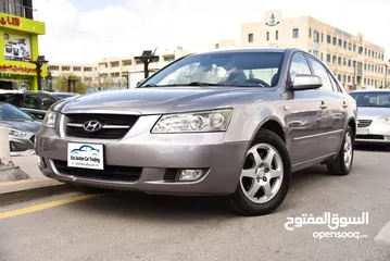  1 هونداي سوناتا موديل 2006 بحالة الوكالة للبيع