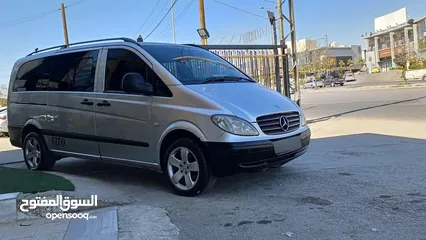  5 باص مرسيدس فيتو موديل 2007 فحص كامل للبيع بالتقسيط من المعرض مباشرة بدفعة 2000 دينار والباقي اقساط