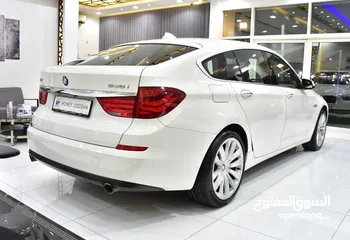  3 BMW 535i GranTurismo ( 2012 Model ) in White Color GCC Specs