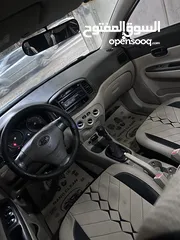  6 هونداي اكسنت 2007 جير عادي