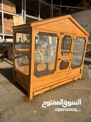  3 قفص طيور بجميع انواعها