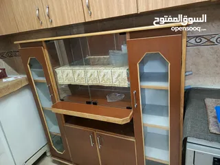  6 بوفة مطبخ مستعمل بحاله جيده جدا