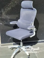  3 كرسي مكتبي طبي مستورد داعم لقطنية الظهر مع ايدي قلابة يتحمل جميع الاوزان وباقل سعر بالمملكة