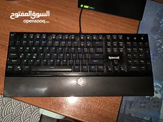  4 كيبورد كومبيوتر وباد ماوس وماوس لاسلكي