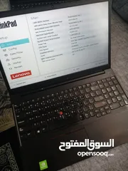  1 لينوفو ثينك باد i7 th11   16gb RAM  كرتين شاشة  500gb ssd  mx450 2gb  iris xe  2gb