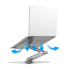  2 WiWU Ergonomic  Laptop Stand  Rotative Adjustable Notebook Holder  -NEW -MEGAByte