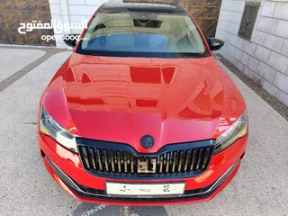  5 الفخامة سكودا سوبيرب 2016 ماطور 2000 ديزل 190 حصان L&K تسيير 2020 ما بعد الفل اضافات بالصلاة عالنبي