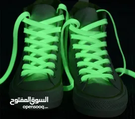  10 رباط حذاء يتوهج في الظلام _Glow in the dark shoelaces