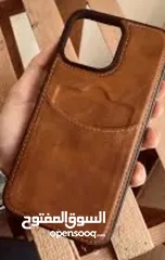  2 كفر تلفون ايفون 13برو جلد مع شاشه حمايه