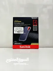  1 SANDISK EXTREME PORTABLE SSD  4TB