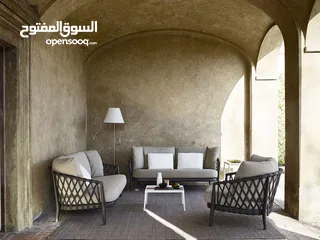  2 تجهيزات خارجيه لقعدات الصيف  اطقم جلسات  طاولات وكراسي  مراجيح  كراسي مسبح