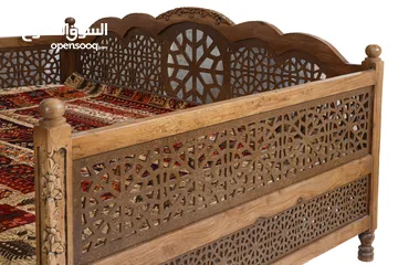  8 arabic sofa (plane wood, 450 * 200)