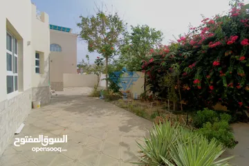  6 #REF1107    Stand Alone 5BR Villa with big front yard and shaded parking for rent in Azaiba