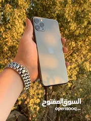  25 ايفون 11 برو ماكس 256 جيجا بطارية 100٪؜ نموذج M مغير بطارية فقط مش مغير فيه اي اشي ثاني ومساحة 256