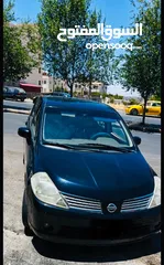  1 نيسان تيدا 2008،ياباني،لون اسود،1600cc