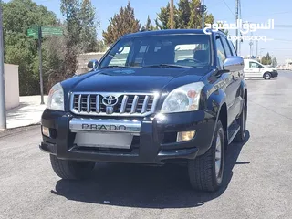  2 تويوتا لاند كروزر برادو 2006 4×4 بحالة الوكالة فحص كامل 7جيد