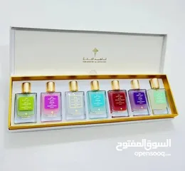  1 بكج مسك ابراهيم القرشي الفاخر الاصلي  7 روائح مختلفة ساحرة تجمع بين الفخامة والانتعاش