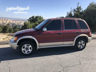  2 كيا سبورتج موديل 2000 بحالة جيدة جدا