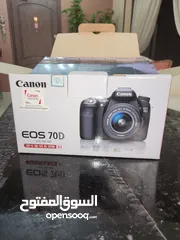  1 Canon DSLR camera brand new