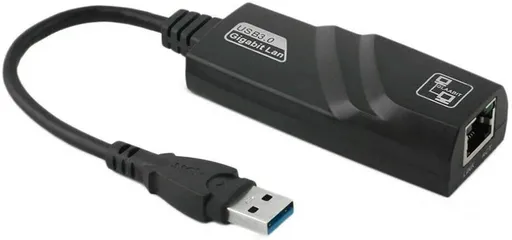 5 USB 3.0 To 10/100/1000 Gigabit RJ45 Ethernet LAN Network Adapter 1000Mbps تحويلة