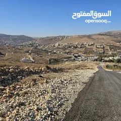  4 ارض مميزة ذات اطلالة بنوراما في أجمل مواقع حوض القصبات بيرين بجانب شفا بدران على قمة جبل بجانب فلل