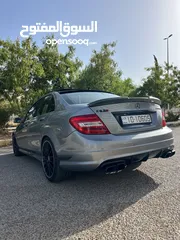  22 مرسيدسC2008/ شكل 2014 C63للبيع او البدل بسيارة اقل ثمن