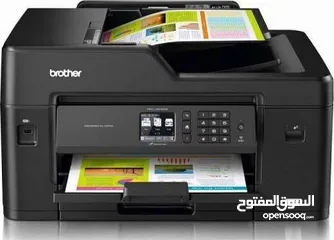  1 Brother MFCJ3530DW Color Inkjet Wireless Printer