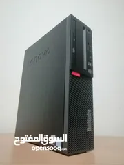  4 Lenovo ThinkCentre 8th Generation Desktop with 23 Inches Adjustable Monitor