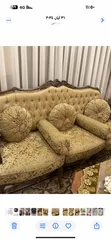  2 للبيع طقم كنبايات مصري زان ثلاثيه وثنائيه ومفردتين وتفصييييييل