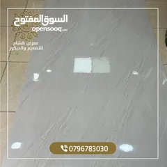  14 رولات رخام معالجه رطوبه جدران سهل تركيب لاصق ذاتي مع طبقه عازله من قصدير