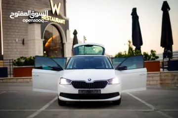  13 Skoda Fabia 2021  ترخيص 2020  سكودا فابيا  اوتوماتيك