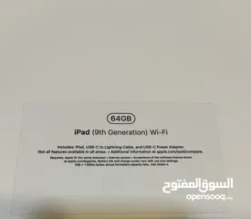  8 ايباد 9 شبه جديد iPad 9 64 gb