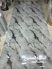  1 رول بديل رخام مقاوم للرطوبة والحرارة قياس 280متر ب120سم