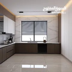  22 شقة فاخره طابق ارضي مساحة 132 متر+ ترس 100 م  / دير غبار ( اقساط من المالك مباشره )