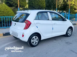  6 كيا بيكانتو موديل 2015 فحص كرررررررررت ابيض ولا ملاحظه الفحص مرفق فل اوتوماتيك