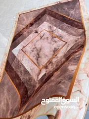  2 سجاد صيفي مع أرضية مانعة للانزلاق