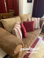  2 كنب 7مقاعد حالة جيدة