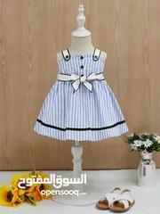  1 فستان أطفال بناتي تصميم عالمي بسعر المصنع
