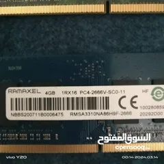  2 RAM  2x4 GB for laptop  DDR3