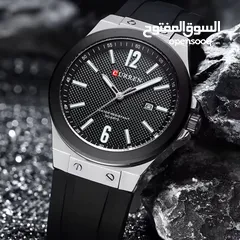  5 عاجل عاجل عاجل ساعة رجالي فخامة+أناقة وبسعر فش زيو بكل السوق