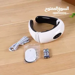  6 جهاز مساج الرقبه3D المساج الرقبة و الجسم بالنبضات كهرباء تحفيز الاعصاب بالذبذبات تدليك العضلات لسعات