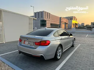  5 للبيع ((BMW 420))  M توين توربو (جراند كوب) خليجي  - موديل 2016