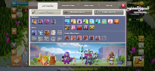  6 CLASH OF CLANS TH15 90% MAX