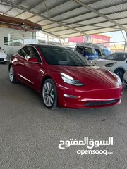 14 تسلا مودل 3 موديل 2020 لون خمري للبيع بسعر مغري