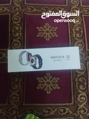  1 جديد السلسلة 8 ساعة للرجال ورياضات ذكية SmartWatch NFC خلفية مخصصة للاتصال اللاسلكي